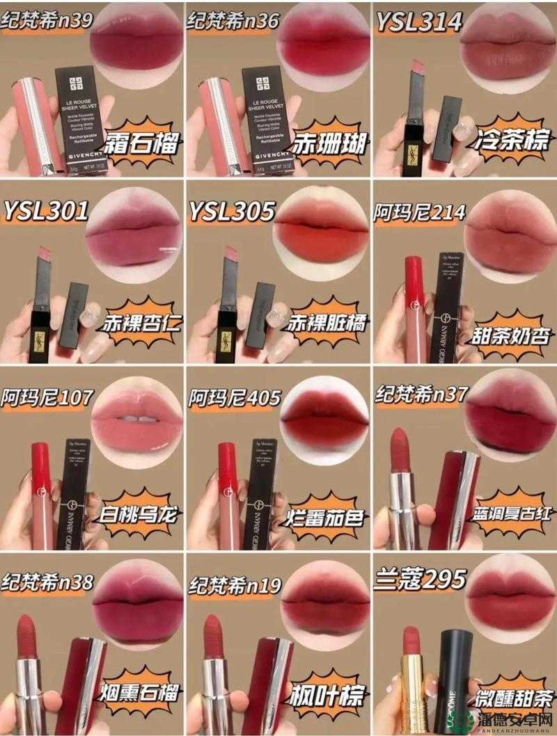 ysl 千人千色 t9t9t9t9t9mba 具体色号及适用人群全解析