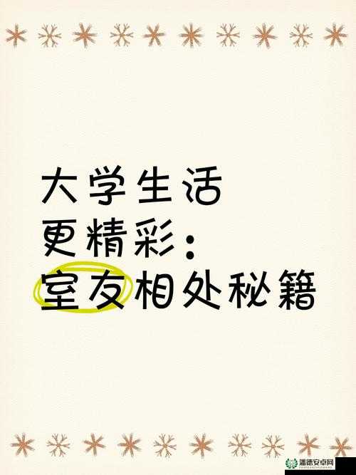 如何解锁室友的 n 种方式：解锁室友的秘籍和技巧