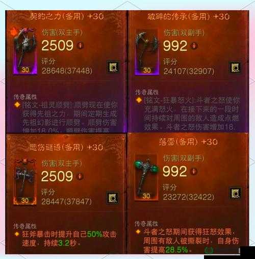暗黑破坏神3野蛮人战斗毁灭系技能，如何狂暴输出制造毁灭性伤害？