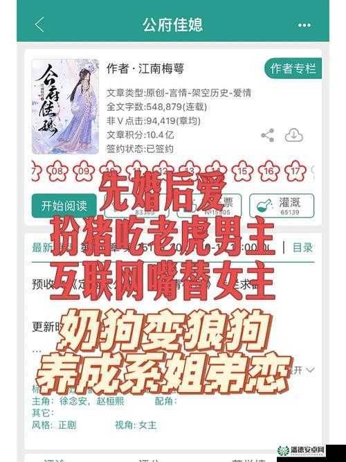 公府佳媳陆丰 CP 之甜蜜爱恋故事