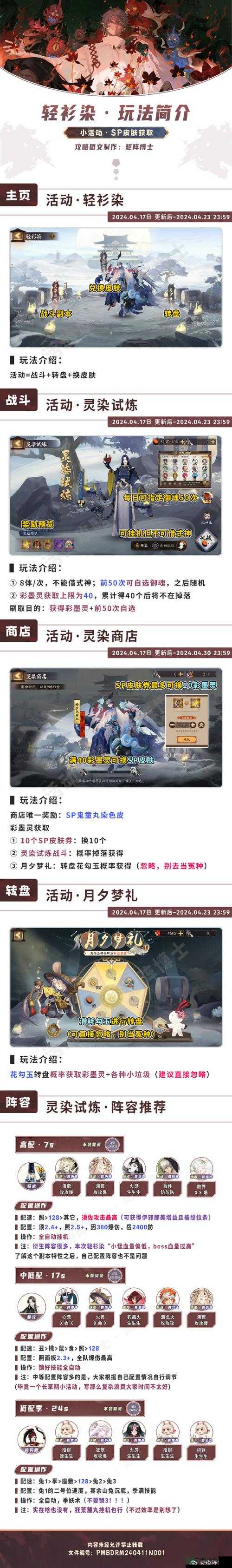 阴阳师轻衫染活动玩法有何创新？剧情与玩家适配度深度解析