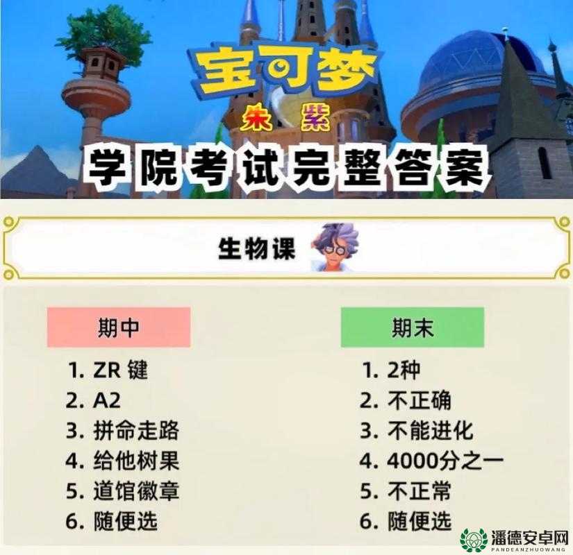 宝可梦朱紫面试题答案如何助力资源管理？揭秘高效利用策略之谜