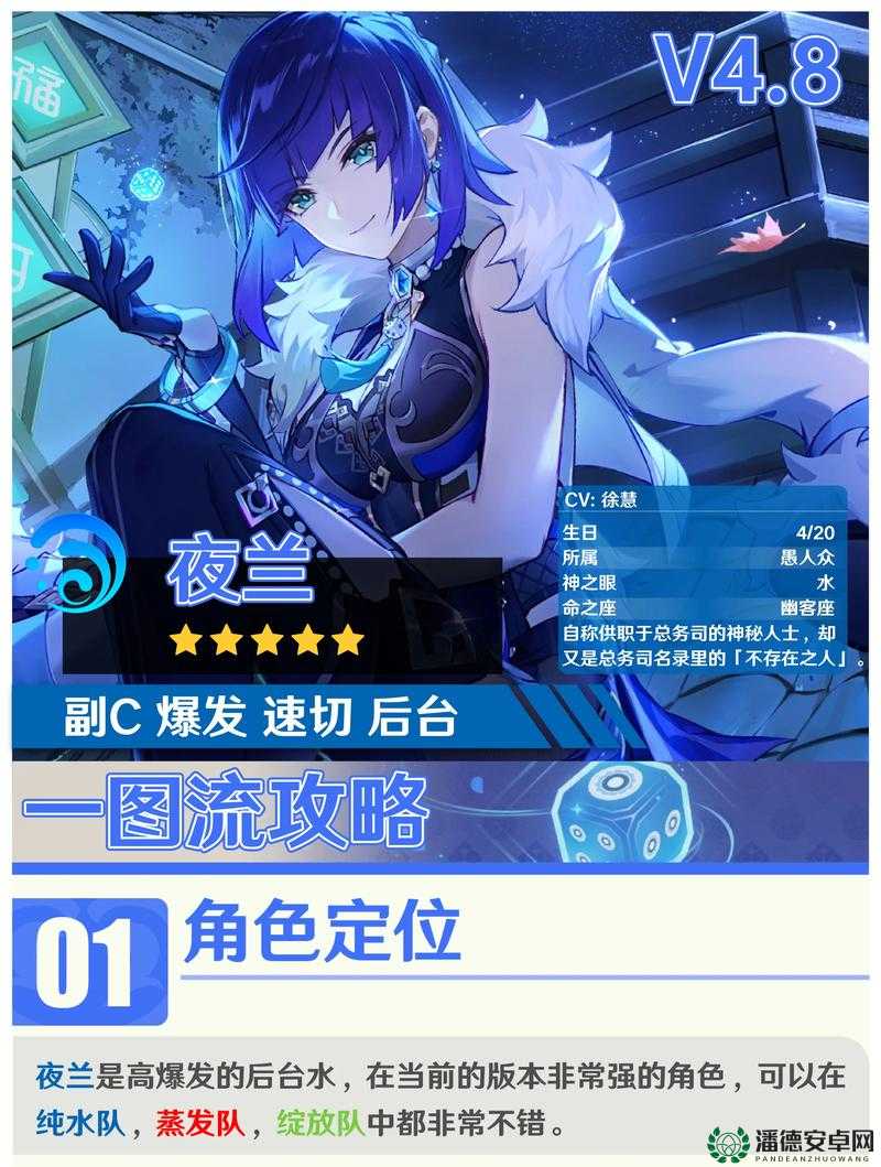 原神2.7夜兰，究竟是副C还是辅助？角色定位全解析攻略